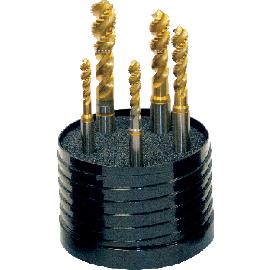 Maschinengewindebohrer-Satz Salo HSSE PM TiN, M, PowerTap, 5-tlg. Produktbild